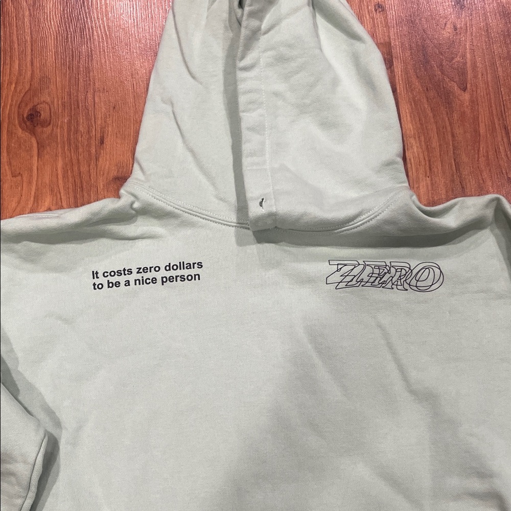 Zero Light Green Hoodie